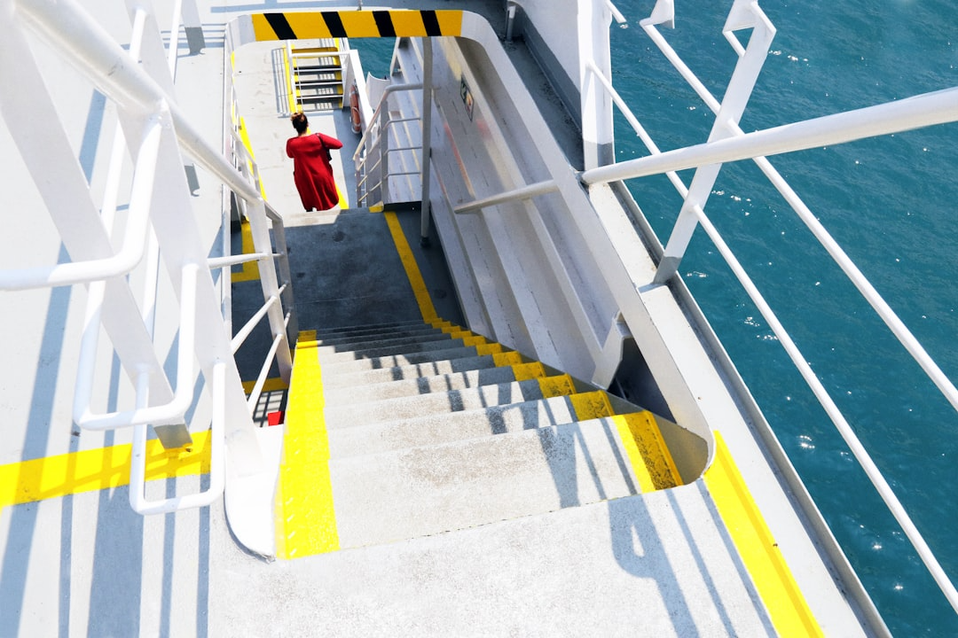 safety features for yacht boarding steps