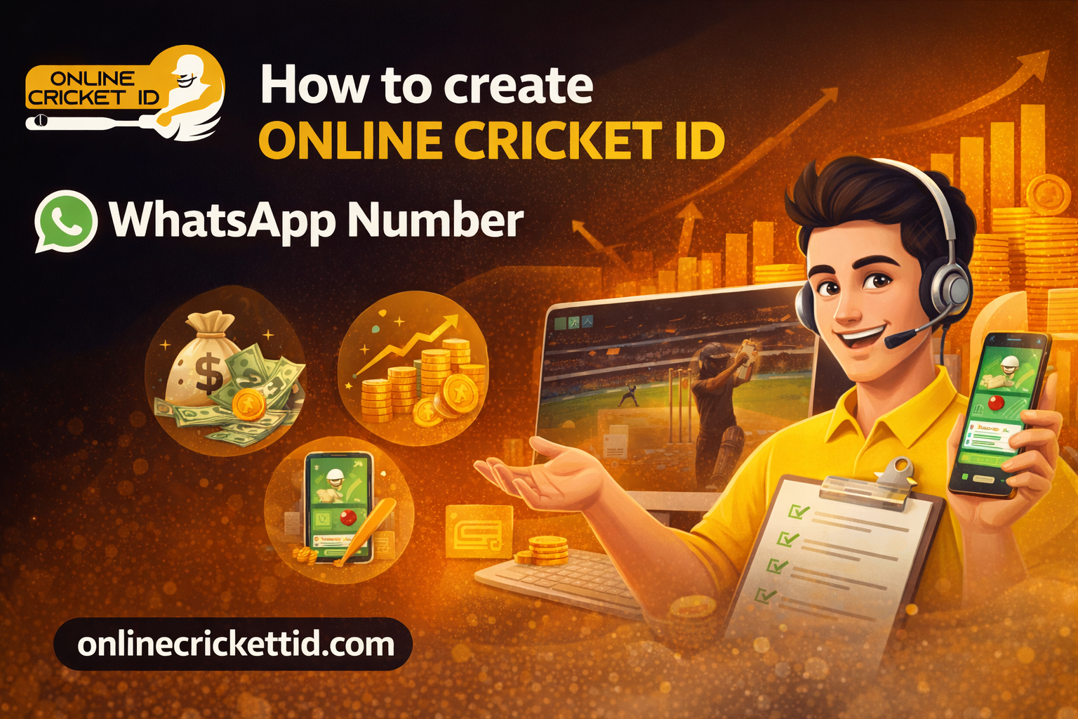 How to Create Online Cricket ID WhatsApp Number