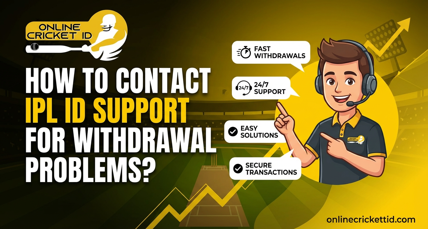 How to Contact IPL ID Support for Withdrawal Problems?