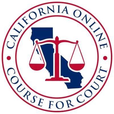 California Online Course For court